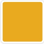 Solid gold-colored square with rounded corners and a thin white border.