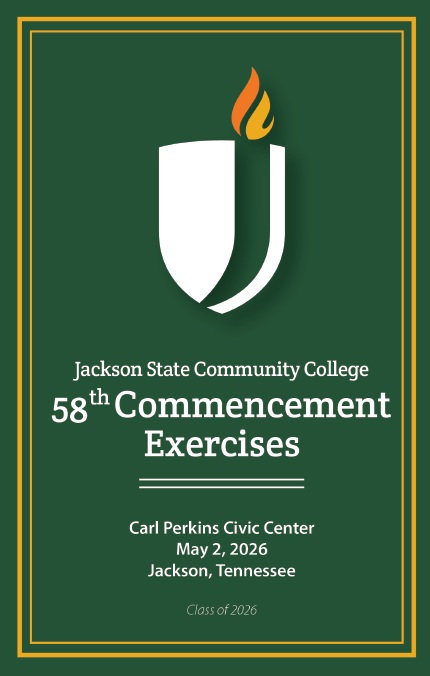 JSCC Spring 2026 Graduation Program Cover
